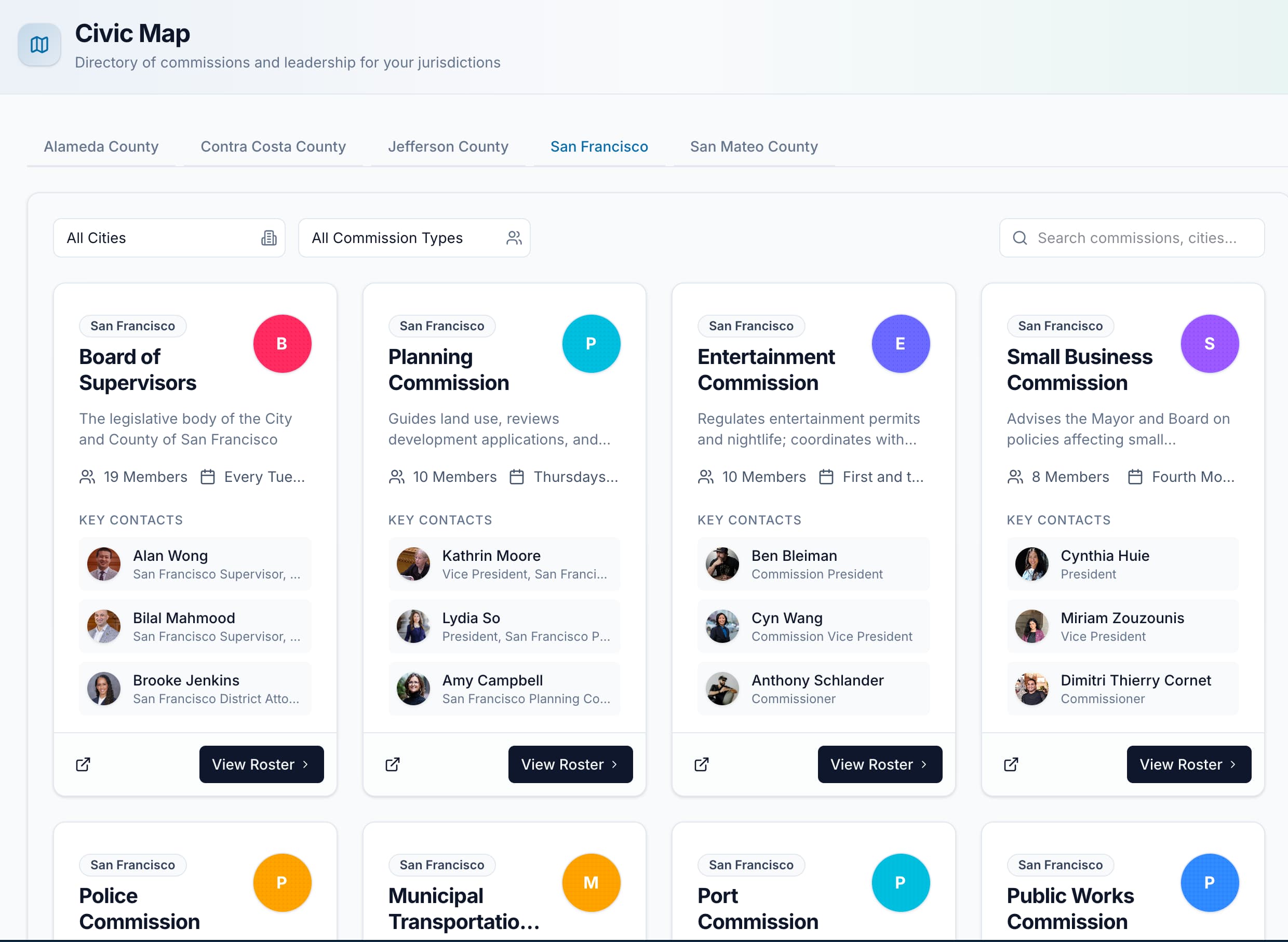 Civic Map screenshot