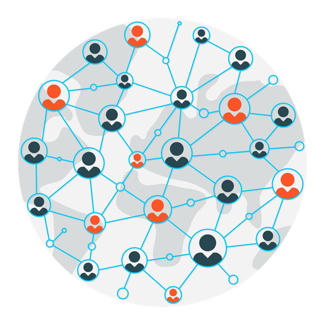 People map illustration